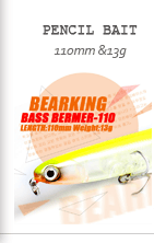 Señuelo de pesca profesional Bearking de 11,3 cm y 13,7 g, de calidad pececillo, cebo para nadar, cebo articulado, equipado con anzuelo negro o blanco