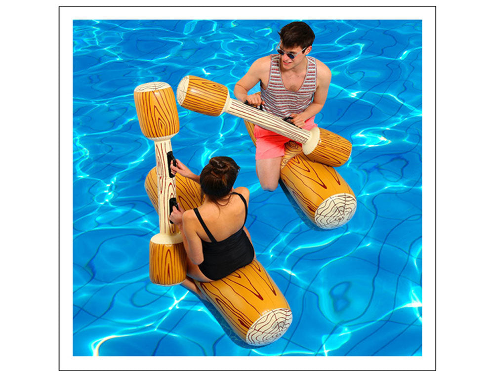 Anillo de natación inflable para justas, flotador para piscina, juego de juguetes, deporte acuático, juguete para niños, suministros para fiestas de adultos, balsa de gladiadores