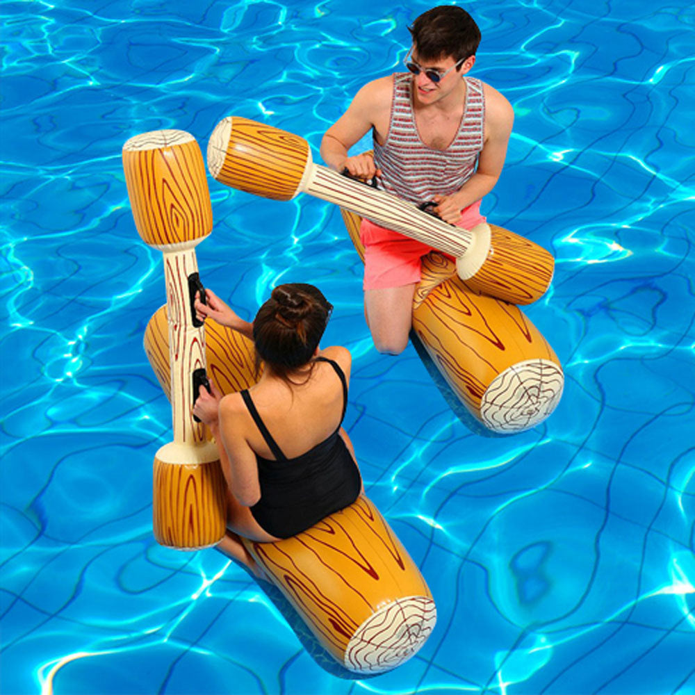 Inflatable Joust Swimming ring Pool Float Game Toys Water Sport Plaything For Children Adult Party Supply Gladiator Raft