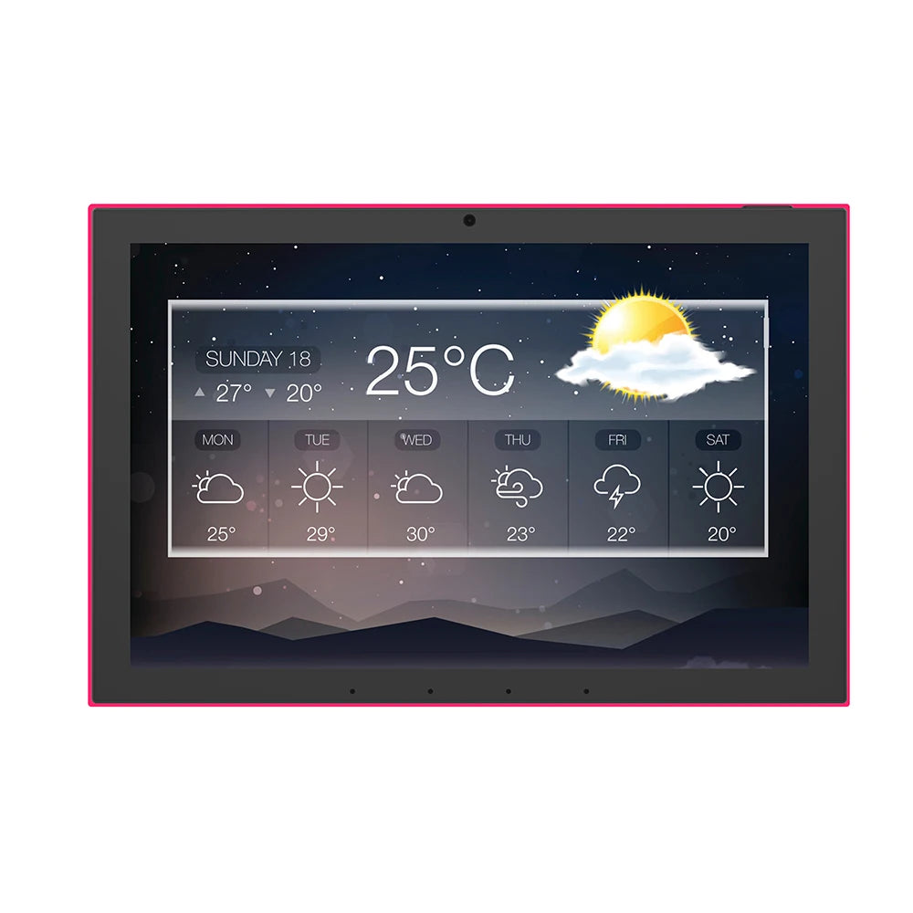 10.1 inch android smart home control panel with touch screen, 4GB RAM, wifi 6, RJ45, PoE,RS232, RS48, software not included.