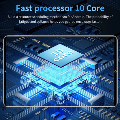Tableta 5G 2024 nueva de 11,6 pulgadas, Android 16 GB de RAM, 1 TB de ROM, 12000 mAh, Android 13,0, 10 núcleos, MTK6797, red Wifi, tabletas PC
