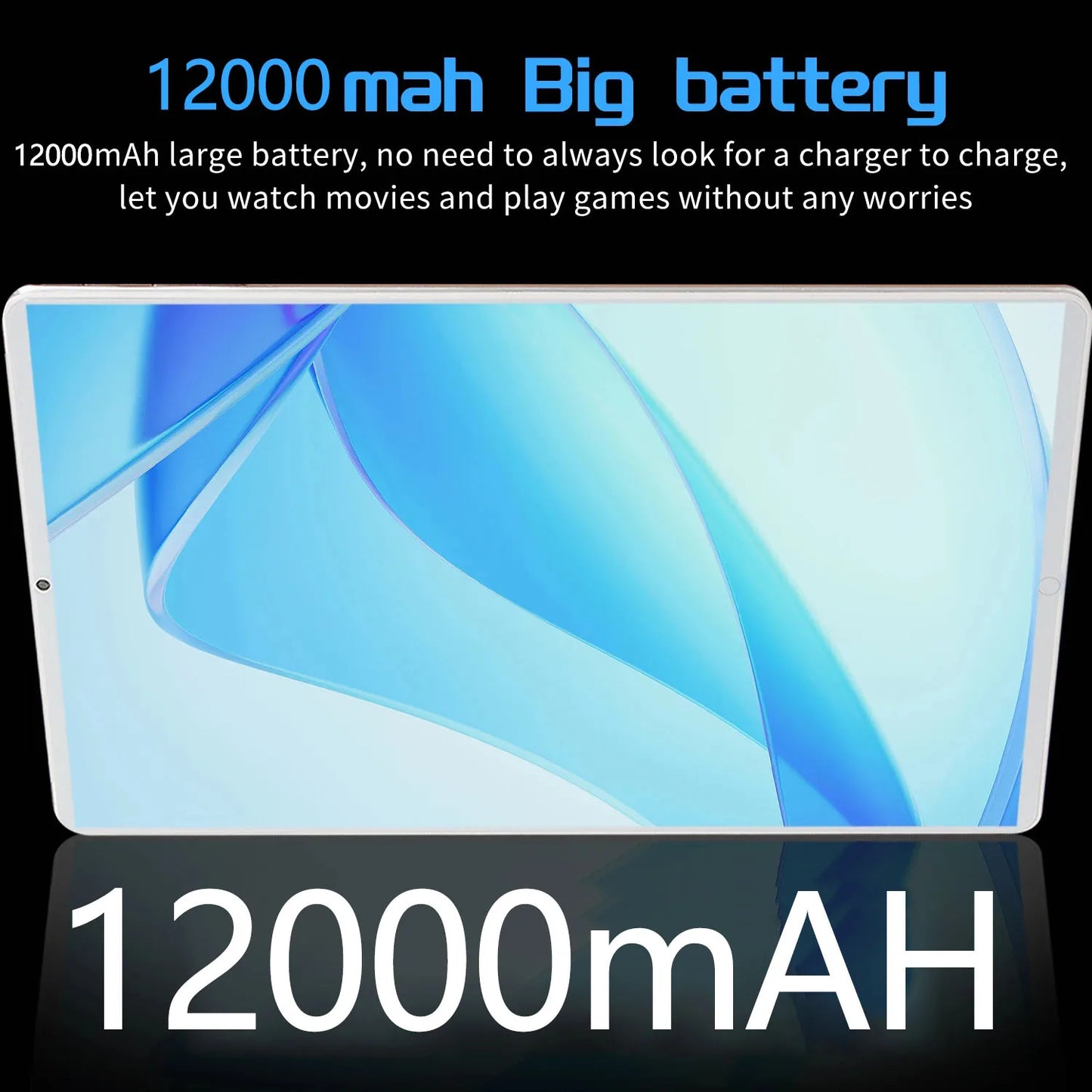 2025 5G Tablet Android 13.0 Brand New 11.6 inch 16GB RAM 1TB ROM Tablet 16MP 32MP 12000mAh 10Core WIFI Bluetooth Network Tablet