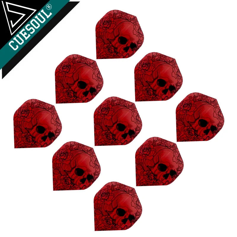 CUESOUL 9pcs Dart Flights Dart Tails Wings