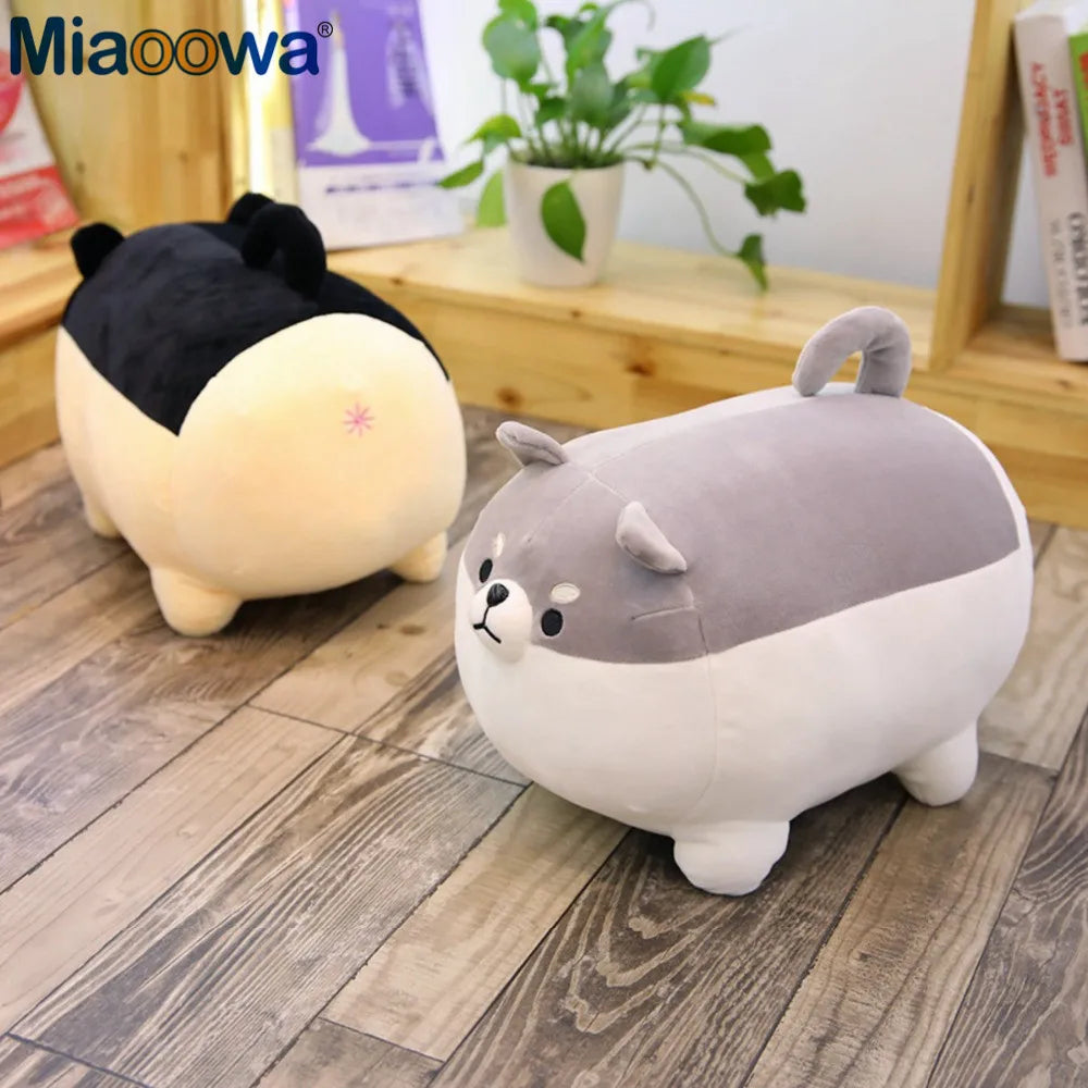 New 40/50cm Cute Shiba Inu Dog Plush Toy Stuffed Soft Animal Corgi Chai Pillow Christmas Gift for Kids Kawaii Valentine Present