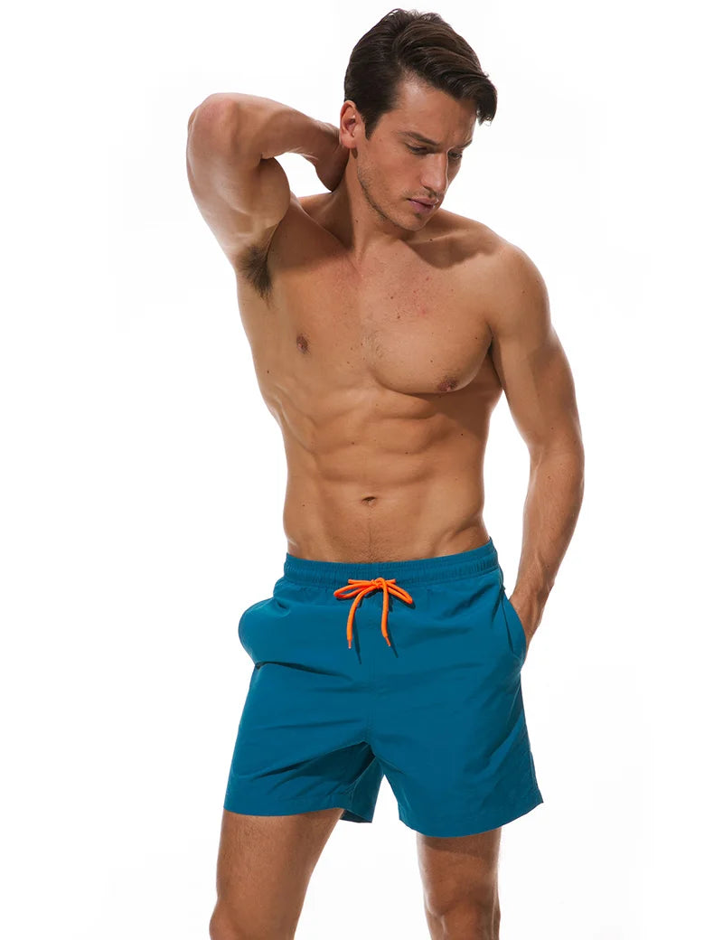 DATIFER - Pantalones cortos de playa para hombre, para surf, para baño, deportivos, para hombre