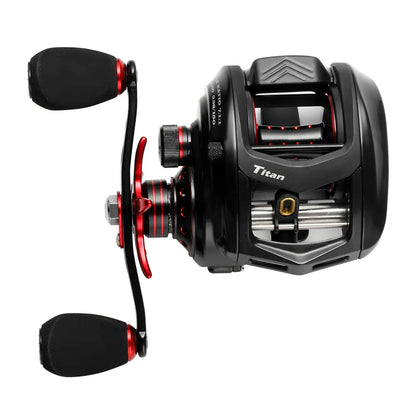 JOHNCOO Fishing reel MT200 Bait Casting Reel Big Game 13kg Max Drag jigging Fishing Reel 11+1 BB 7.1:1 Baitcasting reel