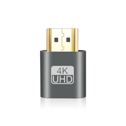 1 adaptador de pantalla virtual VGA compatible con HDMI 1,4 DDC EDID, conector ficticio, emulador de pantalla fantasma sin cabeza, placa de bloqueo de tarjeta de video