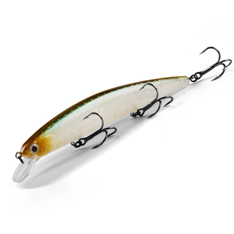 BEARKING for artificial Fishing lures minnow quality wobblers baits 13cm 21g suspending hot model crankbaits popper