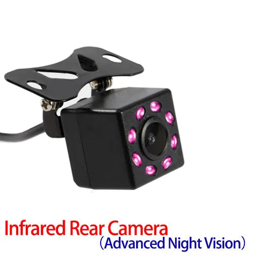 Hippcron Car Rear View Camera 4 LED Night Vision Reversing Auto Parking Monitor CCD Waterproof 170 Degree HD Video