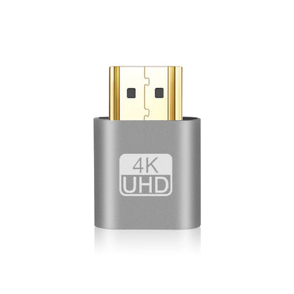 1 adaptador de pantalla virtual VGA compatible con HDMI 1,4 DDC EDID, conector ficticio, emulador de pantalla fantasma sin cabeza, placa de bloqueo de tarjeta de video