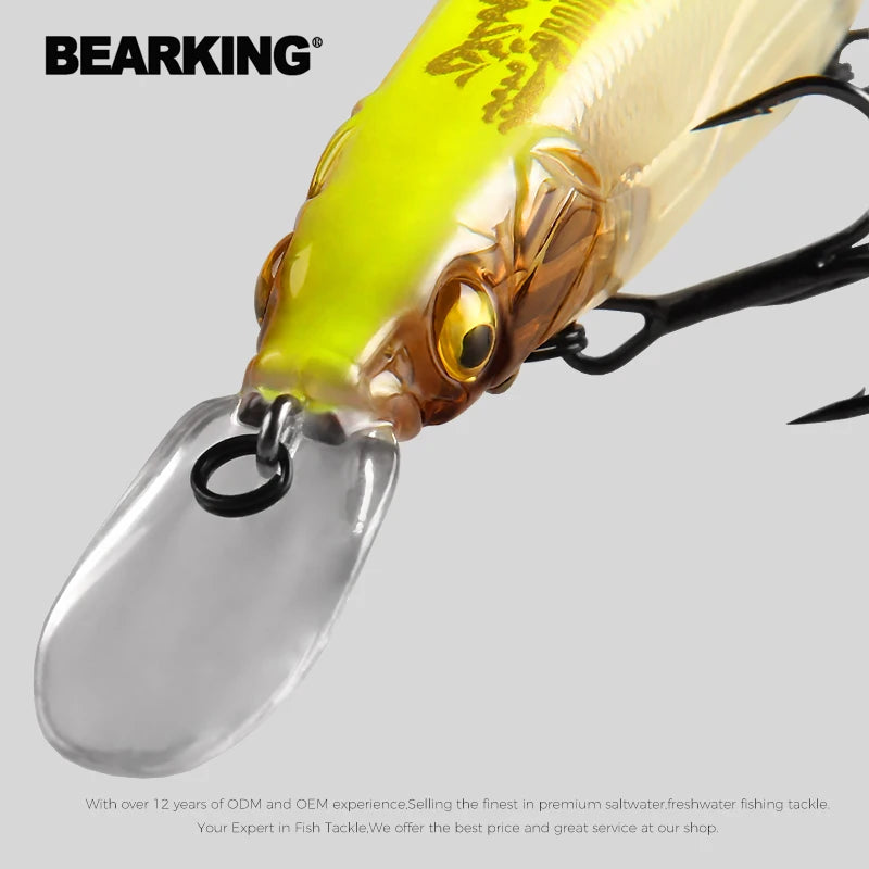 Bearking professional Wobbler 110mm 14g Dive 1.8m SP Fishing Lures Artificial Bait Predator Tackle jerkbaits for pike and bass