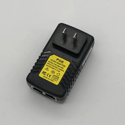 Adaptador de corriente para inyector POE de CCTV de CA 110 V-240 V a CC 12 V, 24 V, 48 V, 0,5 A, 1 A, cable de alimentación PoE para cámara IP Ethernet y teléfono