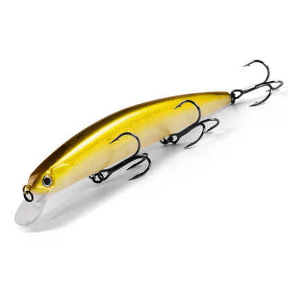 BEARKING para señuelos de pesca artificiales, cebos wobblers de calidad minnow de 13 cm y 21 g, modelo suspendido, crankbaits popper