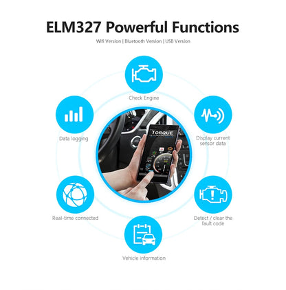 Lector de códigos automático Super MINI ELM 327 Bluetooth V1.5 con chip PIC18F25K80 ELM327 de 2 capas V1.5 y doble PCB para Android y Symbian