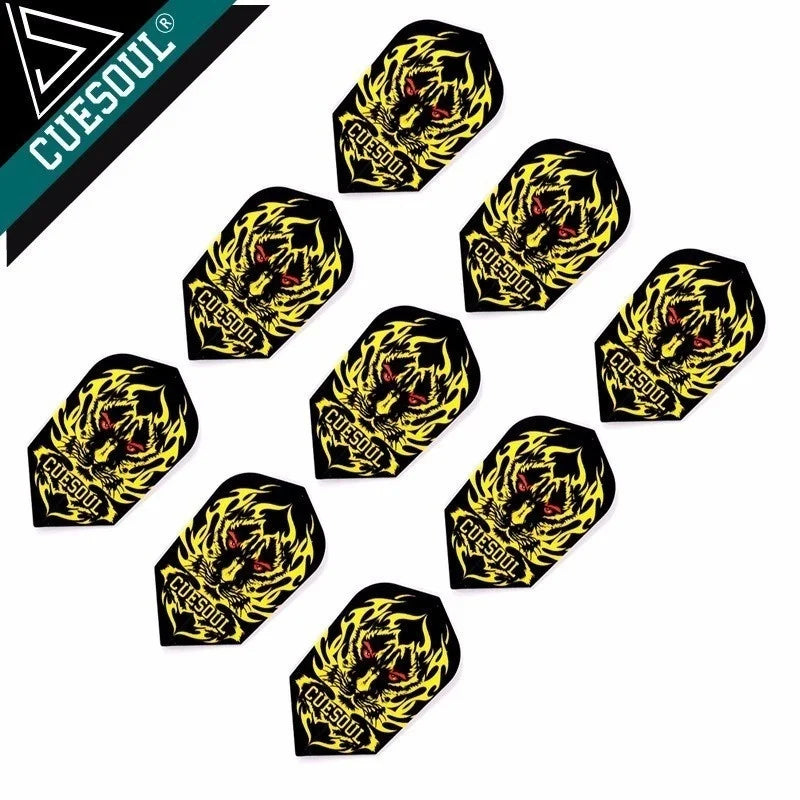 CUESOUL 9pcs Dart Flights Dart Tails Wings