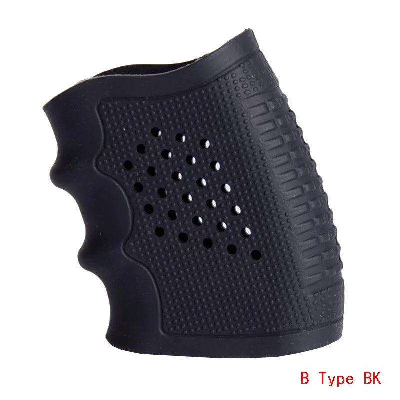 Tactical Rubber Grip Holster Suitable for Glock Rubber Sleeve Cover Most Glock Handgun Pouch Holder Hunting Pistol Gun