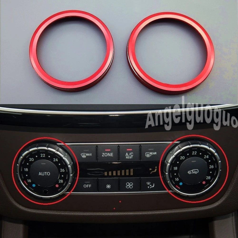 AngelguoguoCar Window glass lift button Trim Cover sticker for Mercedes Benz A/B/C(W204)/E(W212)/GLA /CLA/ GLK/ GLE-class