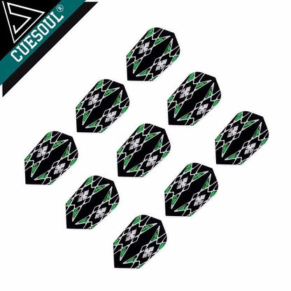 CUESOUL 9pcs Dart Flights Dart Tails Wings