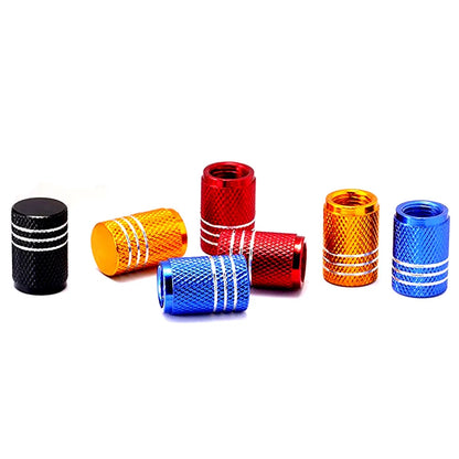 8Pc Tire Valve Caps Tyre Rim Stem Cover Dust Proof Auto Wheel Cap Aluminum Alloy Nipple Caps for Cars and Motorcycles Bikes