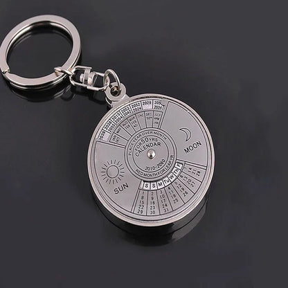 50 Years Super Perpetual Calendar Key Chain Bottle Opener Key Rings Astrology KeyChain Party Gift Key Holder Gift Jewelry