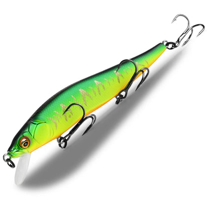 BEARKING 11cm 14g Señuelos de pesca duros superiores Cebos de calidad Minnow Wobblers Buena acción Aparejos de pesca profesionales artificiales