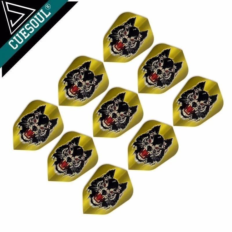 CUESOUL 9pcs Dart Flights Dart Tails Wings