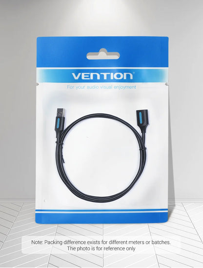 Cable de extensión USB 3.0 Vention Cable extensor USB 3.0 2.0 Cable de datos para PC Smart TV Xbox One SSD Cable de extensión USB de alta velocidad