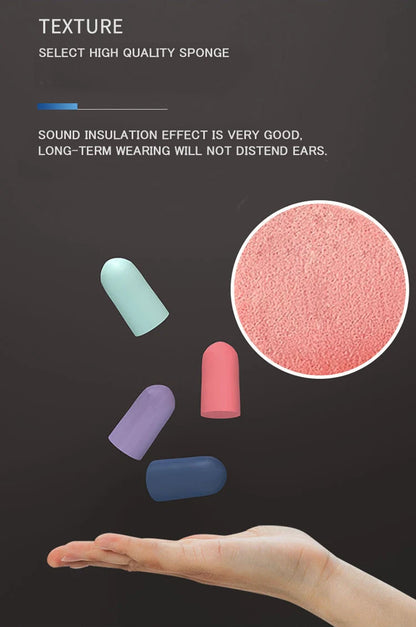 Ear Plugs Earplugs Noise Reduction Ear Plug Foam Oordopjes Slapen Sleep Anti Noise Reduction Music Cancelling Insulation Earplug