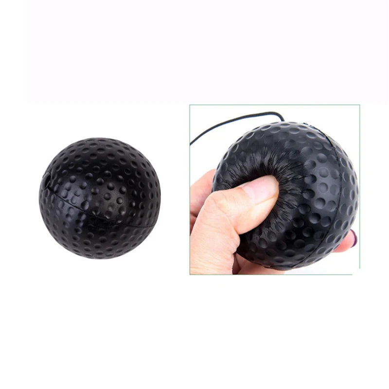 Boxing Speed Ball Head-mounted PU Punch Ball MMA Sanda Training Hand Eye Reaction Gym Sandbag Muay Thai Boxeo Fitness Equipment