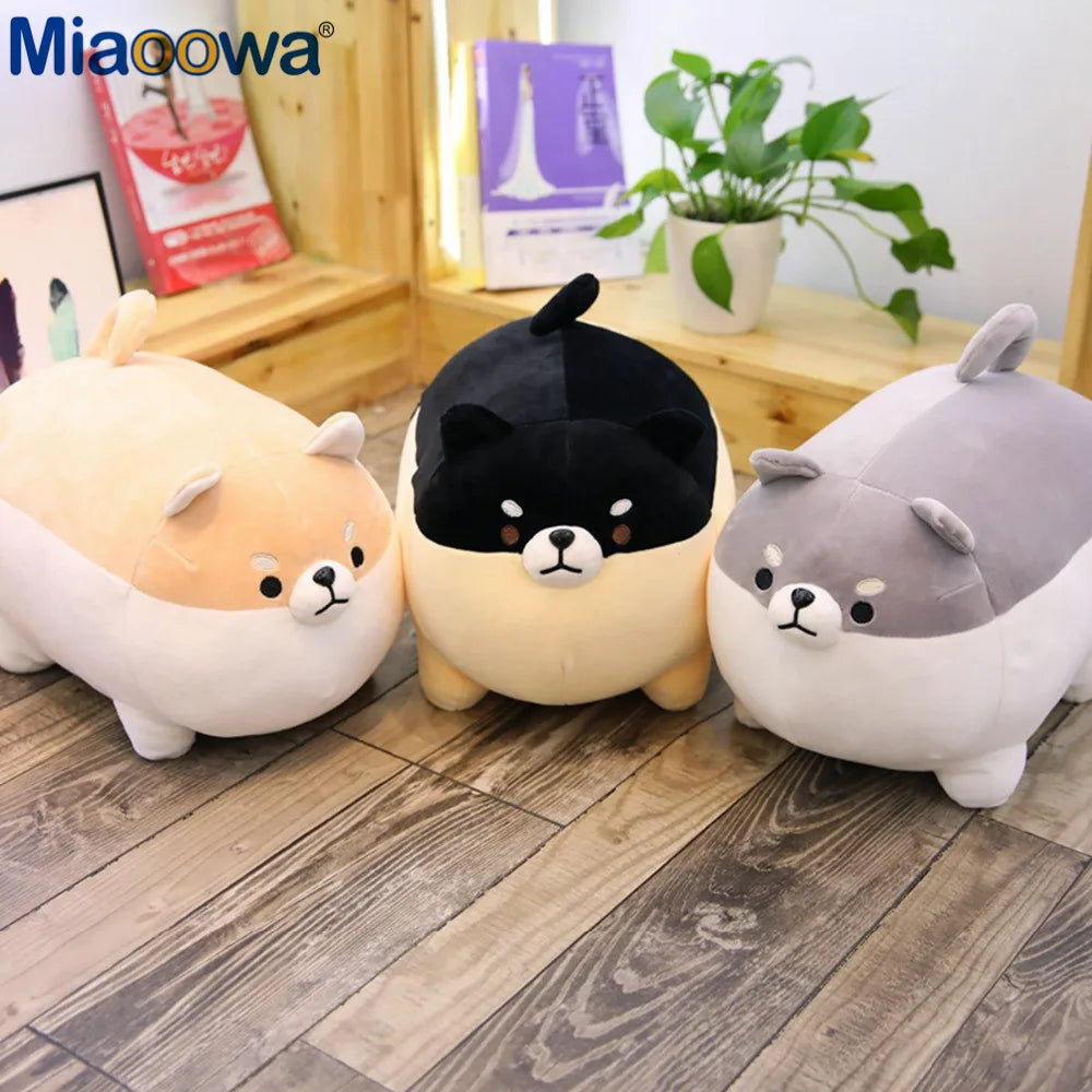 New 40/50cm Cute Shiba Inu Dog Plush Toy Stuffed Soft Animal Corgi Chai Pillow Christmas Gift for Kids Kawaii Valentine Present