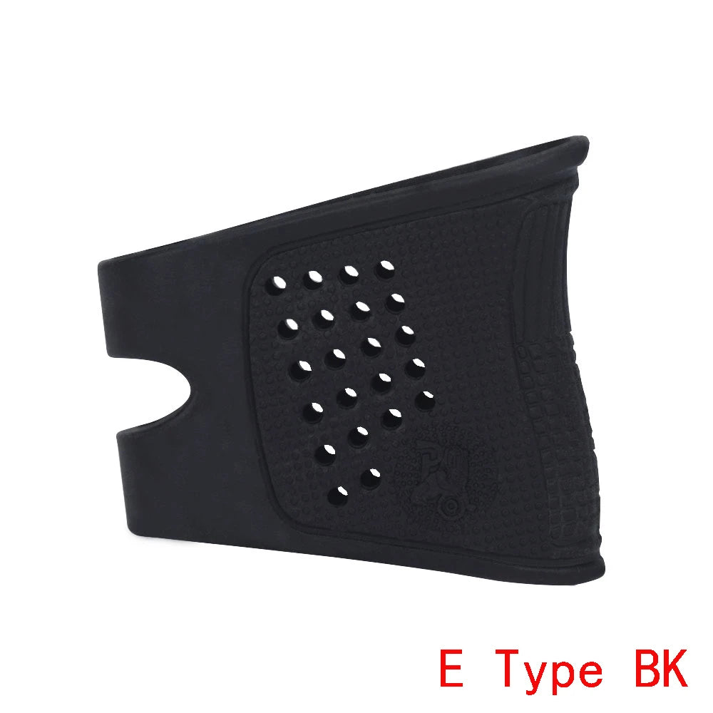 Tactical Rubber Grip Holster Suitable for Glock Rubber Sleeve Cover Most Glock Handgun Pouch Holder Hunting Pistol Gun