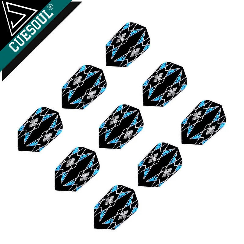 CUESOUL 9pcs Dart Flights Dart Tails Wings