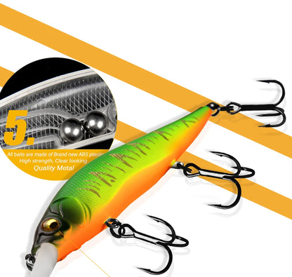 Bearking professional Wobbler 110mm 14g Dive 1.8m SP Fishing Lures Artificial Bait Predator Tackle jerkbaits for pike and bass