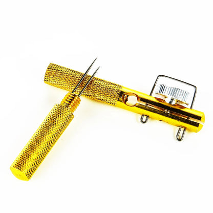 Full Metal Fishing Hook Knotting Tool & Tie Hook Loop Making Device & Hooks Decoupling remover Carp Fishing Accessory