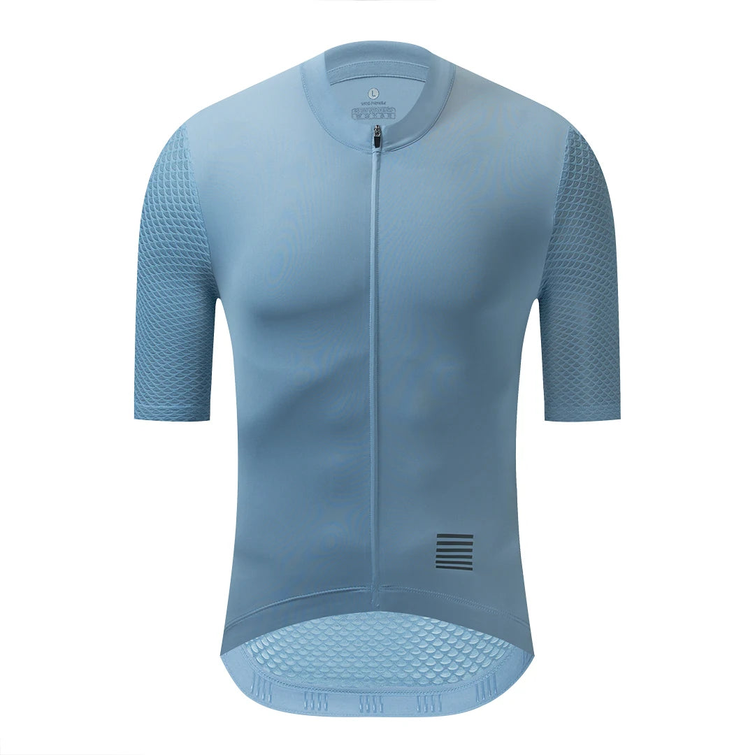 YKYWBIKE - Maillot de ciclismo para hombre, camiseta de ciclismo de montaña, camiseta de ciclismo de descenso, ropa de ciclismo de manga corta de equipo profesional de alta calidad