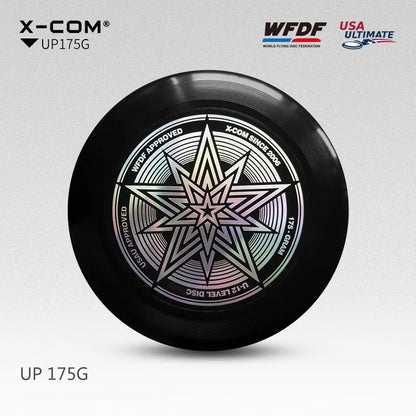 X-COM Professional Ultimate Flying Disc Certified by WFDF For Ultimate Disc Competition Sports 175g