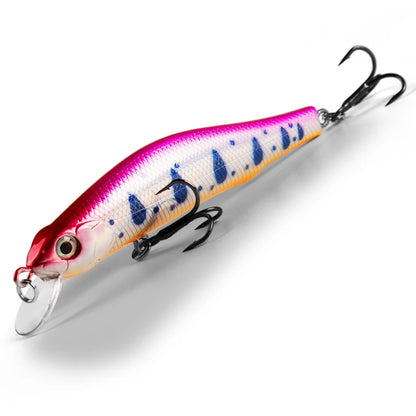 BEARKING 80mm 8.5g professional quality magnet weight fishing lures minnow crank hot model Artificial Bait Tackle