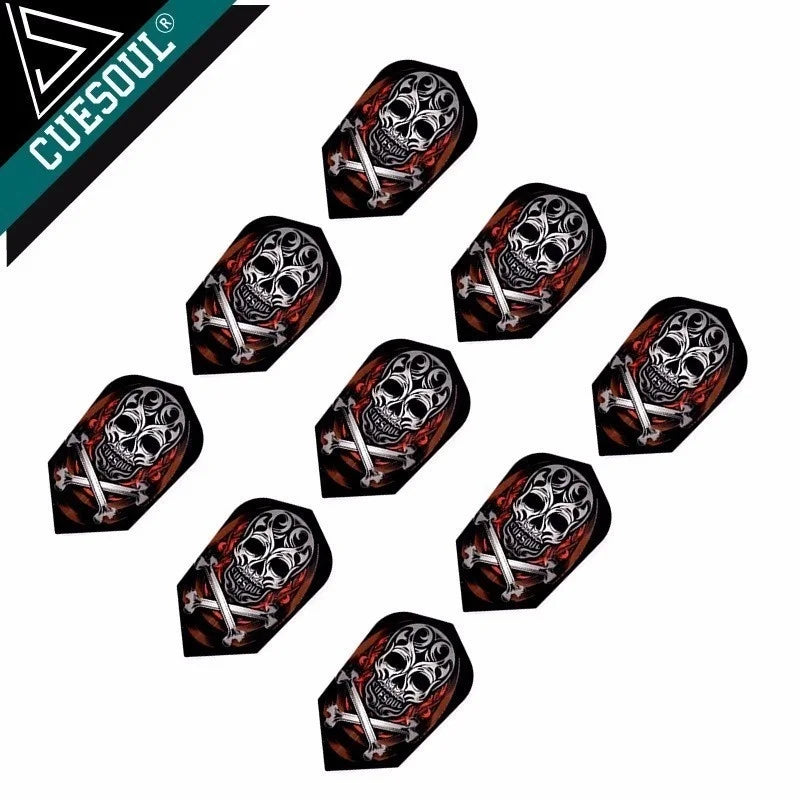 CUESOUL 9pcs Dart Flights Dart Tails Wings