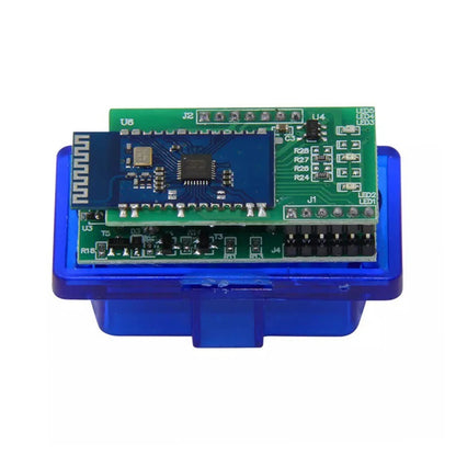 Lector de códigos automático Super MINI ELM 327 Bluetooth V1.5 con chip PIC18F25K80 ELM327 de 2 capas V1.5 y doble PCB para Android y Symbian