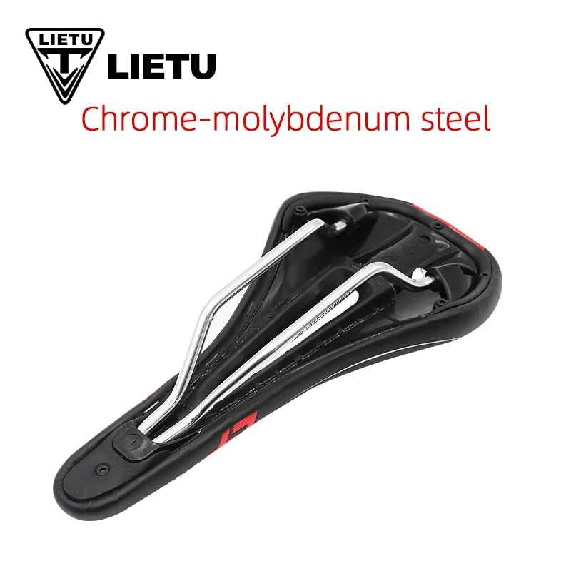 LIETU Bicycle Saddle MTB Road Bike Cycling Silicone Skid-proof Saddle Seat Silica Gel Cushion Seat Leather Front Seat Mat