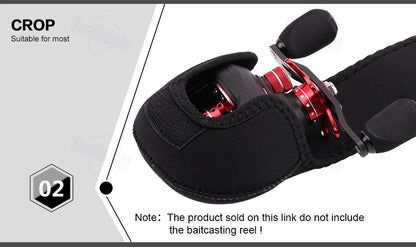 SeaKnight Reel Bag SK001 Baitcasting Reel Protective Case Cover Storage Portable Bag for Bait Casting Reel Fishing Equipment