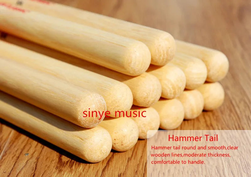 Original Professional DrumSticks 5A American Hickory 5B Drum sticks 7A Musical Instruments Drum Sticks One Pair