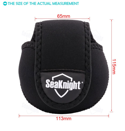 Bolsa para carrete SeaKnight SK001, funda protectora para carrete de baitcasting, bolsa portátil de almacenamiento para equipo de pesca con carrete de baitcasting