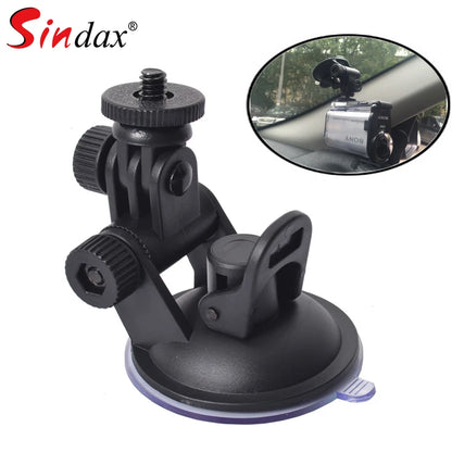 Soporte universal para trípode con ventosa para cámara DV DVR y GPS para coche, accesorios universales para cámara DV DVR y GPS para coche