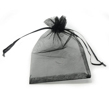 100pcs 24 Colors Jewelry Packaging Bag 5*7 7*9 9*12 10*15cm Organza Bags Gift Storage Wedding Drawstring Pouches Wholesales