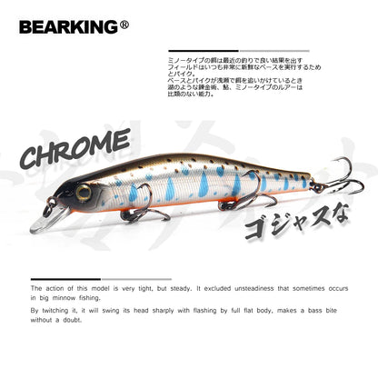 Bearking 11cm 17g magnet weight system long casting New model fishing lures hard bait dive 0.8-1.2m quality wobblers minnow