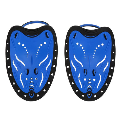 WHALE Swimming Paddle Fin Flipper For Swimming Learn Training Gear Adjustable Silicone Hand Fin Webbed Diving Gloves