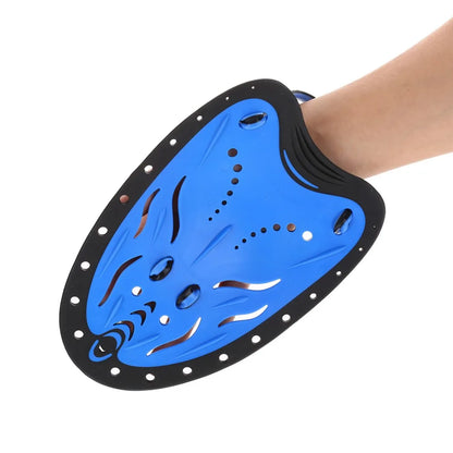 WHALE Swimming Paddle Fin Flipper For Swimming Learn Training Gear Adjustable Silicone Hand Fin Webbed Diving Gloves