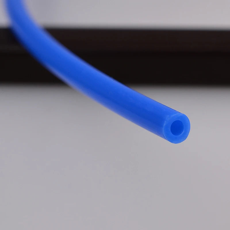 Tubo de PTFE de 1 metro, 1 mm, 2 mm, 3 mm, 4 mm, 6 mm y 8 mm para piezas de impresora 3D, tubo Bowden con cabezal en J