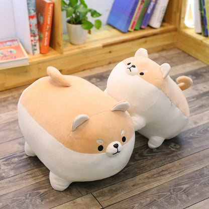 New 40/50cm Cute Shiba Inu Dog Plush Toy Stuffed Soft Animal Corgi Chai Pillow Christmas Gift for Kids Kawaii Valentine Present